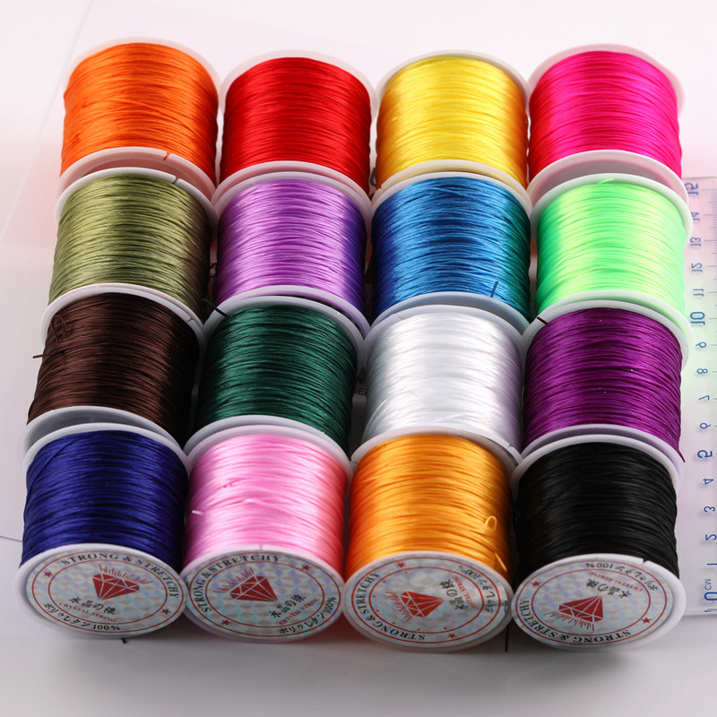 diy jewelry accessories beaded elastic line crystal line bracelet rope braided rope jewelry line