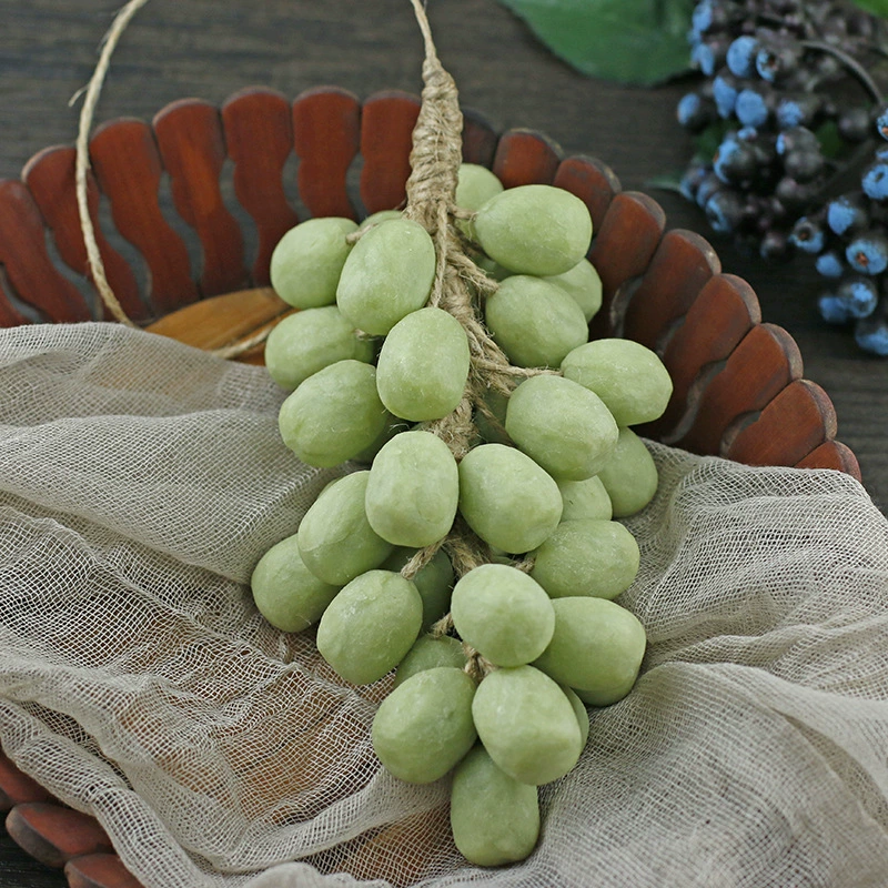 Популярное мыло Xiaohongshu с индивидуальным дизайном в виде виноградной грозди, ручной работы, холодного процесса, с изюмом и виноградом, измельченное мыло.