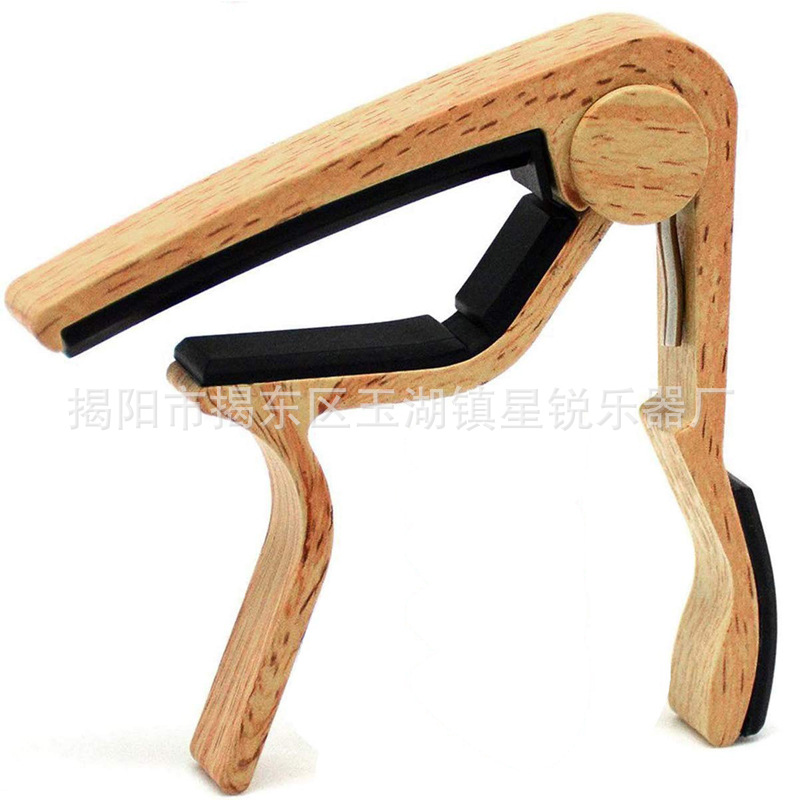 Amazon pop guitarra capo guitarra clip de tuner redwood para guitarra acústica eléctrica guitarra cabo image 9
