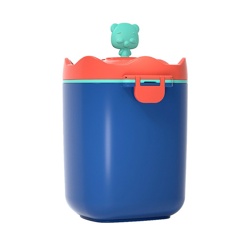 New portable large capacity baby milk powder box baby rice flour sealed storage tank snack storage box wholesale