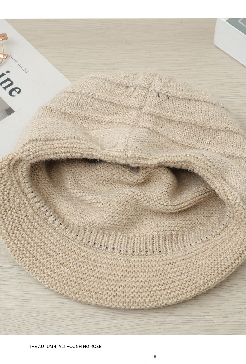 Damen-Bucket-Jacke im koreanischen Stil, vielseitig, perlenbesetzt, dick gestrickt, Herbst-Winter-Mode, lässig, winddicht, warm, hochwertig_voghion.com