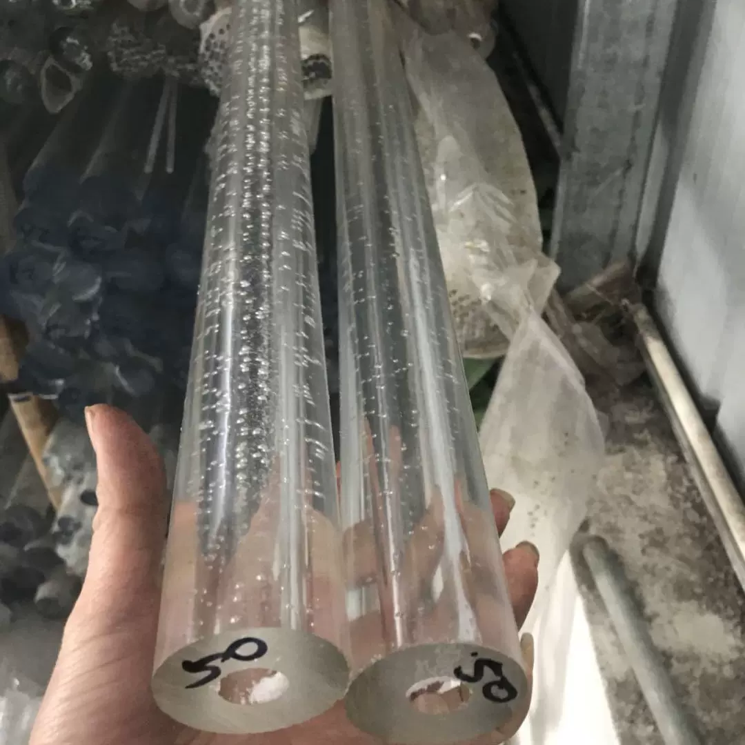 亚克力厚壁气泡管，有机玻璃管