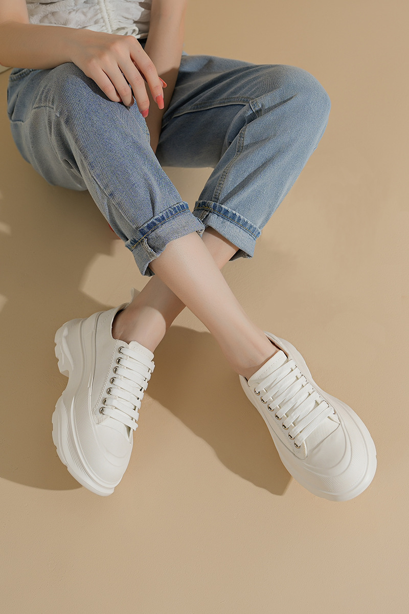 Rodis Canvas neue Frühlings- und Herbstsportstudenten weiße Schuhe, Live-Online-Damenschuhe_voghion.com