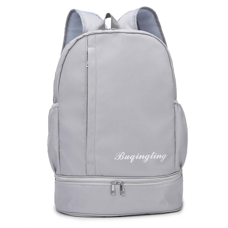 Nuevo bolso de viaje de corta distancia con separación en seco y húmedo transfronterizo, bolso de playa, bolso de almacenamiento de fitness de entrenamiento de gran capacidad, mochila