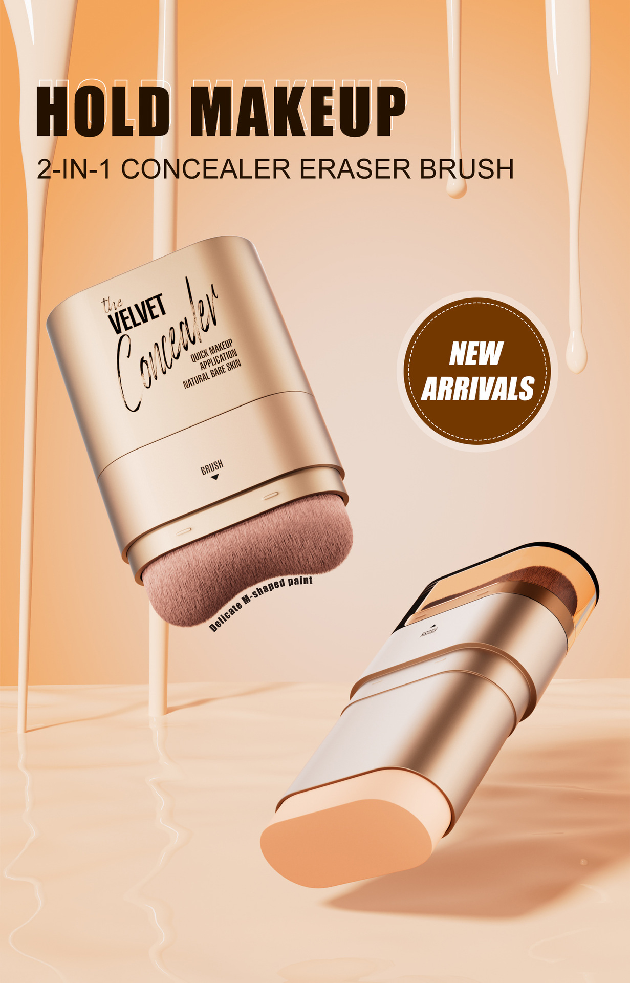 Hellokiss Eraser Abdeckstift Doppelseitig Wasserfest Für Gesicht_voghion.com