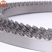 高强度高耐磨钨钢锯条 抗冲击性好寿命长硬质合金带锯条