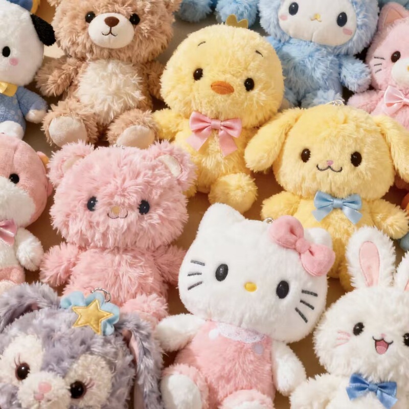 8-Inch 20cm Cross-Border E-Commerce Doll Plush Toy Overseas Platform Social Media Christmas Gift Crazy Animals