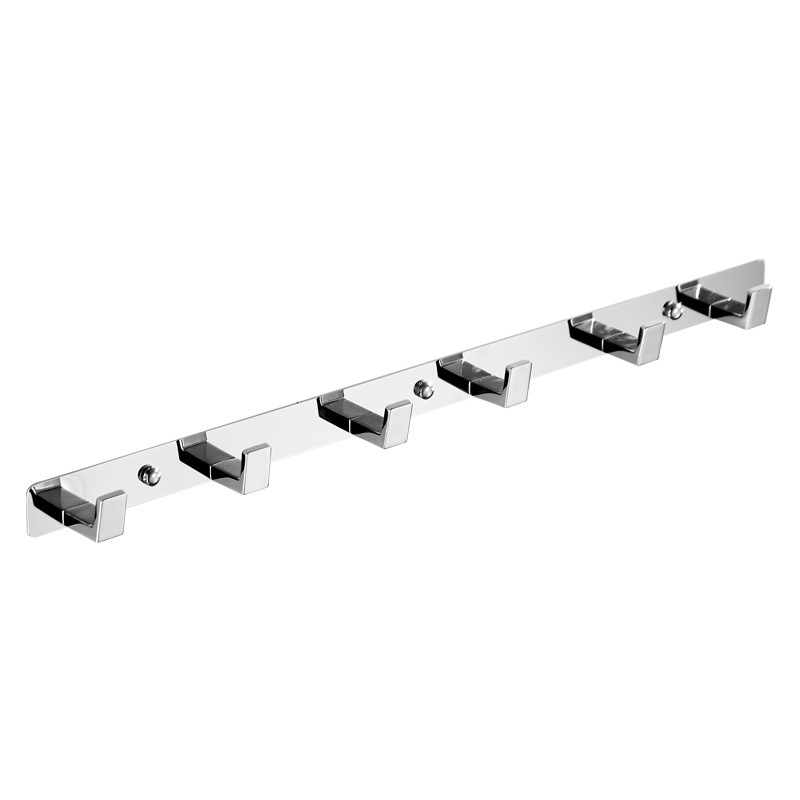 Stainless steel hook for hanging coats, hats, and bathroom towels, entryway, bathroom, and shower hooks, clothing hangers