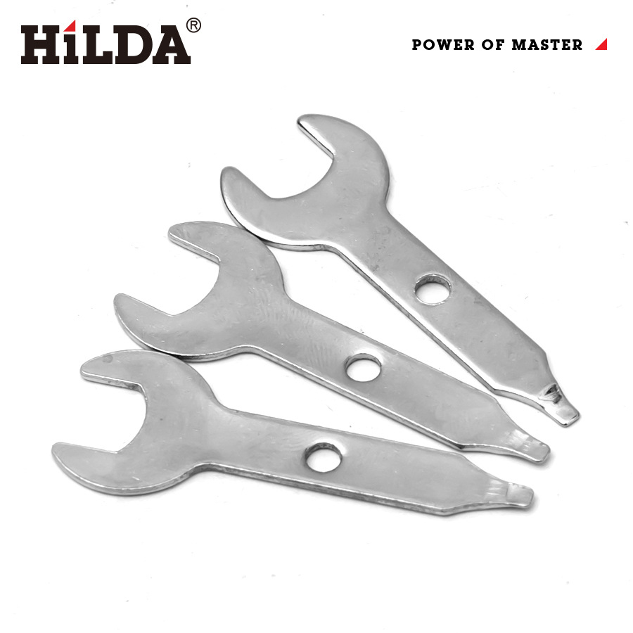 En stock suministro de accesorios especiales de bloqueo de la tuerca de carbón cepillo de cobre mandril de taladro sándwich taladro de molienda eléctrico con llave de bloqueo