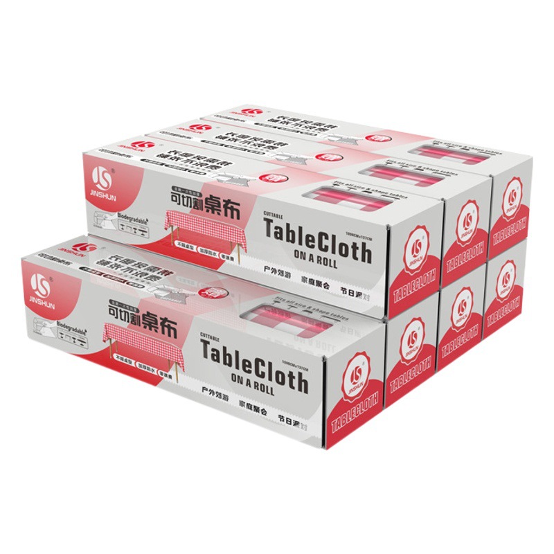 Mantel desechable clásico rojo y blanco a cuadros fábrica en stock Ventas Directas rectangular a prueba de aceite impermeable mantel fiesta de cumpleaños