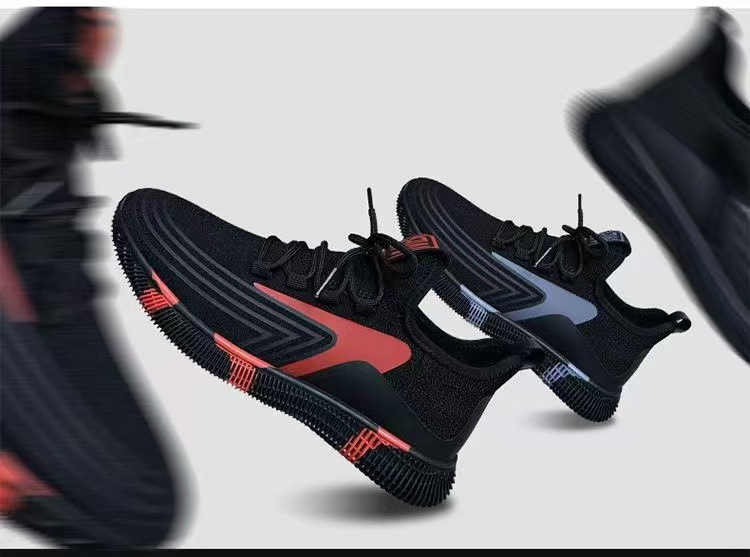 Spring/Summer 2026 Sports Summer Men's Running Shoes, Lightweight Mesh Breathable Wear-Resistant Casual Shoes For Men_vogvips.com
