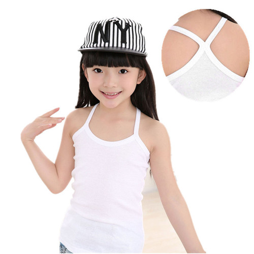 Summer Children's Tank Top Bodysuit Pure Cotton Middle and Small Children Boys and Girls Summer Base Layer Underwear Men's T-shirt Thin Style
