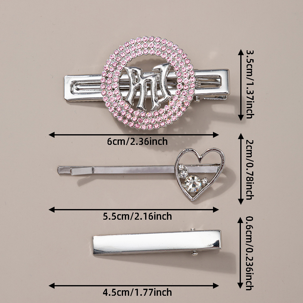 18g Weight Hair Clip Hair Accessories Type December Birthstone Turquoise Inlay Material 1 Set Quantity Outdoor, Street, Shopping Occasion Alloy Material Oval, Heart Shape Pattern Women's Gender Plating, Inlay Design Retro Style Women's Retro Oval Heart Shape Alloy Plating Inlay Turquoise Hair Clip 14