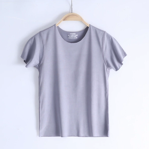 DF-grey ice silk short sleeves