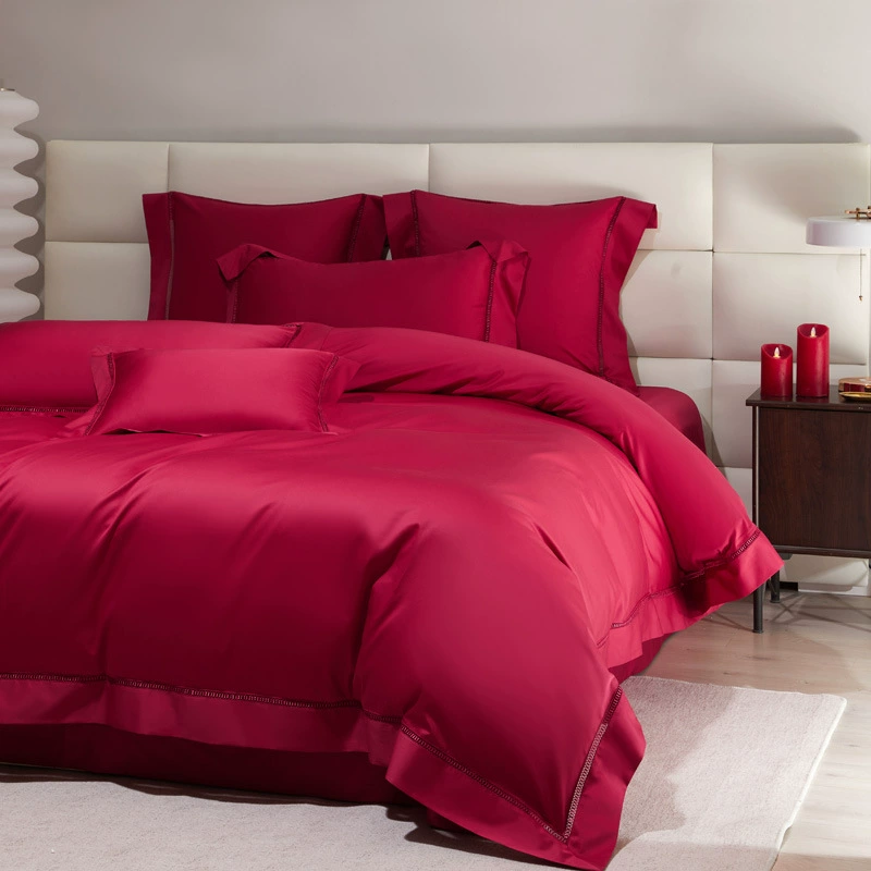 Cotton silky set, bedspread, 100 pieces, 4 piece set