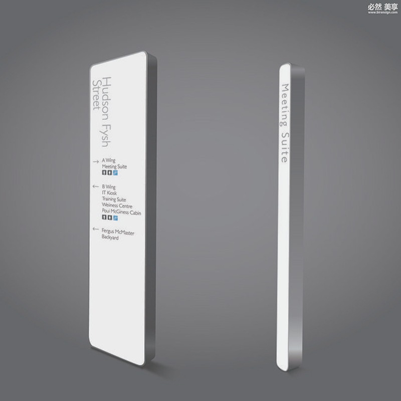 厂家供应校园文化创意落地标识牌不锈钢指示牌校园导向牌商场标牌