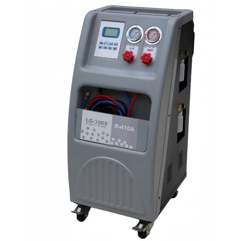鹰捷巨犀LG-300S汽车空调冷媒加注回收机抽真空再生检漏冷媒机