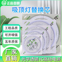 モジュール照明led天井灯芯は家庭用リビングルームの寝室のトイレの円形超点灯板のビーズを交換します。