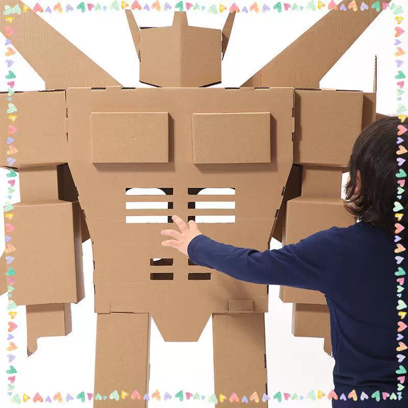 Ящик для детского сада, робот, DIY, Гонконг Кинг Конг