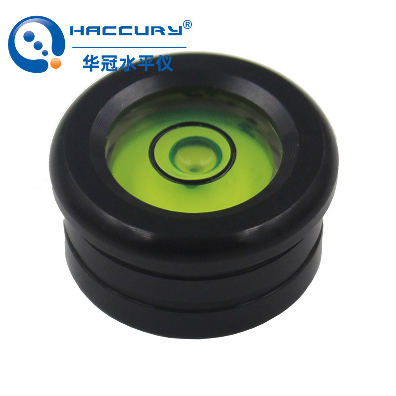 迷你小型水平泡珠金属外壳带台阶可镶嵌电子秤用水平仪水准泡e