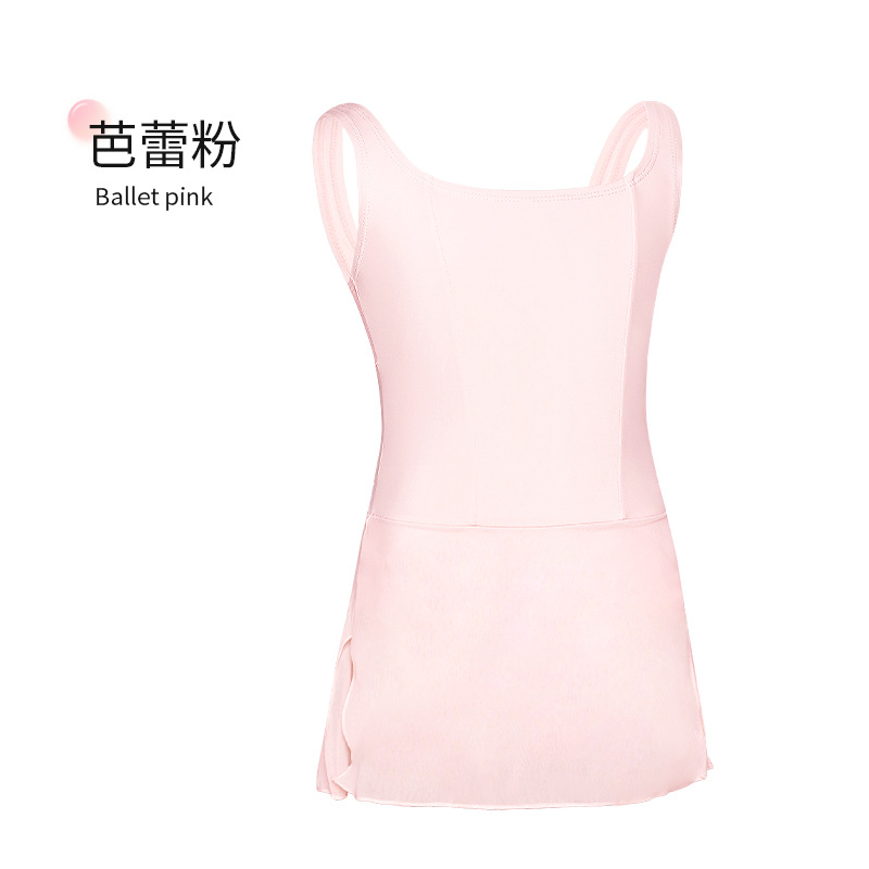 Lingyan ropa de baile para niños vestido de una pieza de verano de mujer vestido de ballet de una pieza ropa de práctica ropa de baile chino