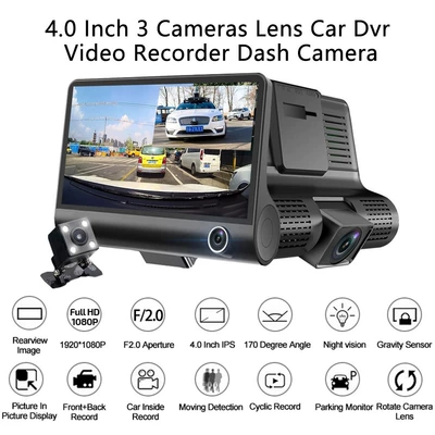Car DVR 4inch Screen Driving recorder