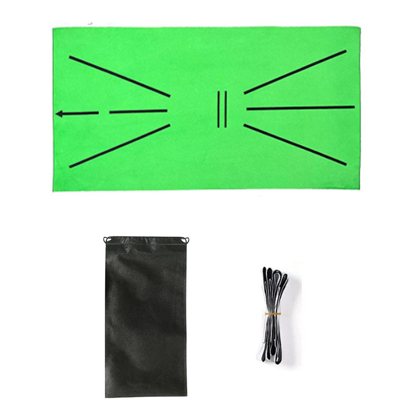 Alfombra de golf de interior GolfBattingMat plegable práctica de golf estera almohadilla de goma almohadilla de bola