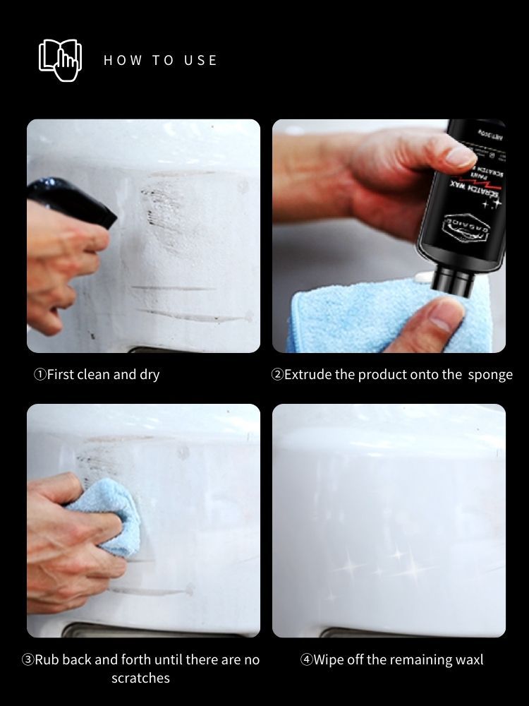 Car scratch repair wax stain wax micro scratch remover paint polishing wax foreign trade cross-border