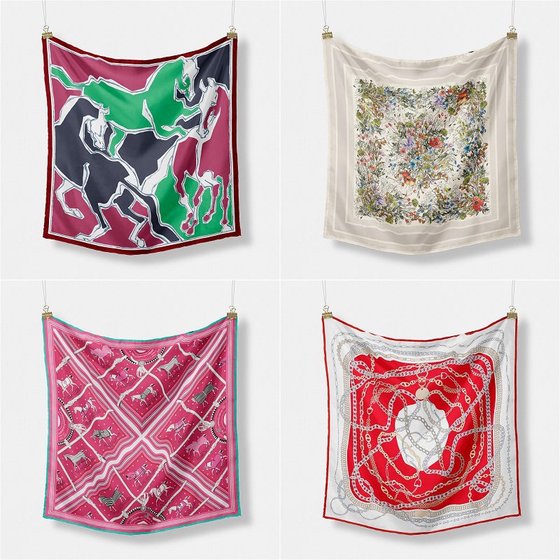 Demi-season fashionable high-end handkerchief