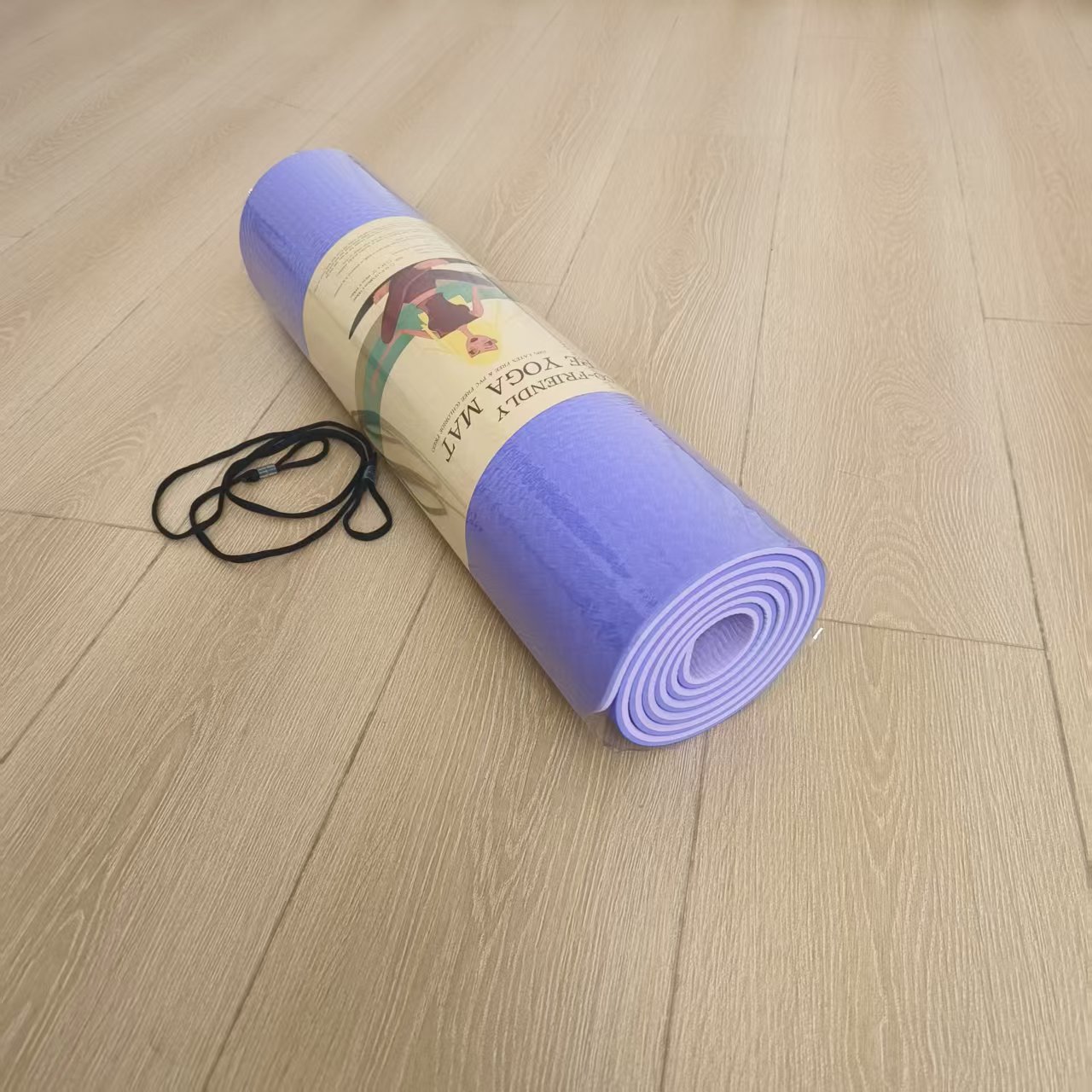 Tapete de Yoga y Salto de Cuerda 6mm de EVA para Fitness y Ejercicio