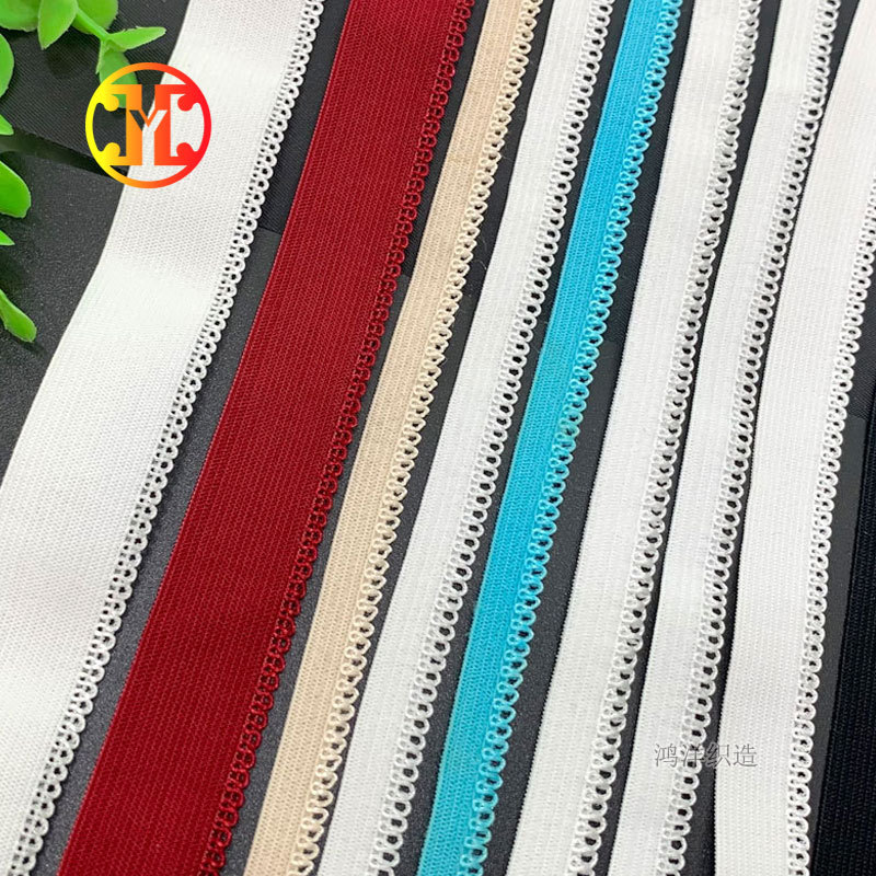 2.0cm8根牙弹力松紧带牙边网袜网裤泳衣丝袜辅料花边六根牙织带