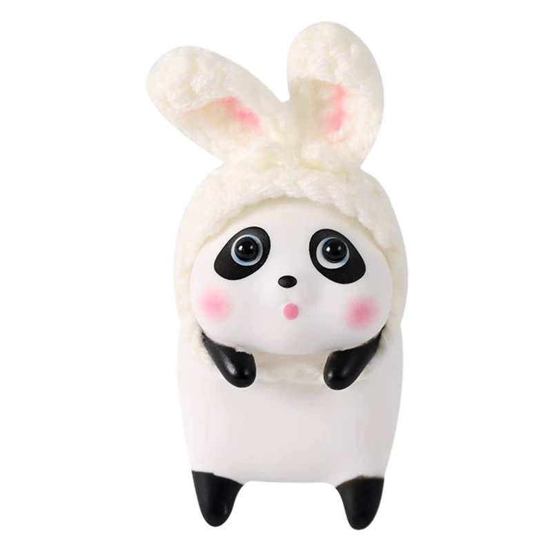 Милая панда украшение интерьера автомобиля онлайн знаменитости экран центральной консоли автомобиля маленькое украшение девушка украшения автомобиля поставки