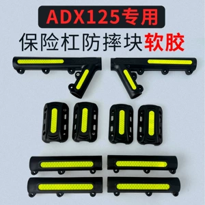 Haojue Adx125 motosiklet bamperi, yıxılma əleyhinə blok, gecə reflektiv zolaq