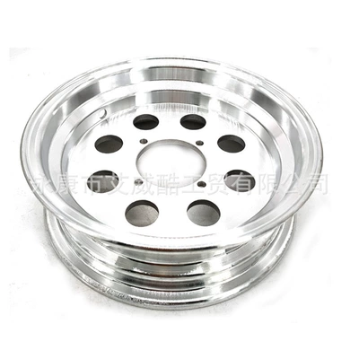 Little monkey child orangutan Jincheng 70 motorcycle modification accessories 8 10 12 inch aluminum alloy wheel hub vacuum tire rim (Hub) - 275-j-8-inch-eight-hole