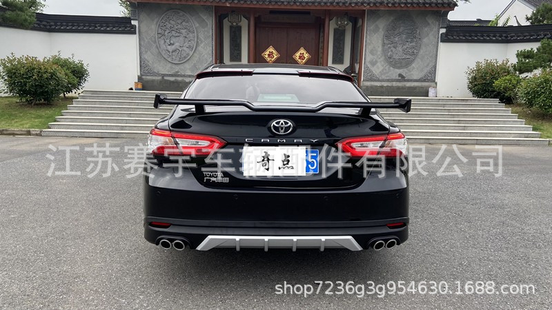 Suitable for sedan universal seagull tail modification non-perforated fixed wing Camry trd sports tail