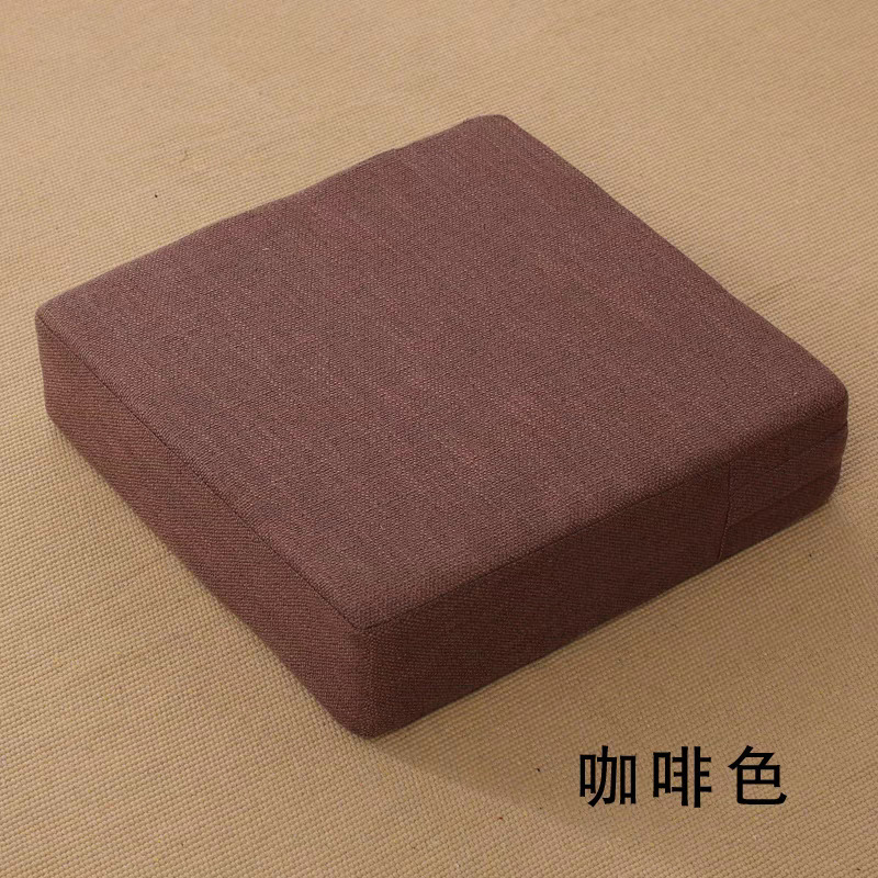 布団クッション厚みのある畳日本茶テーブルリビングルームカーペット寝室冬高さクッション正方形|undefined