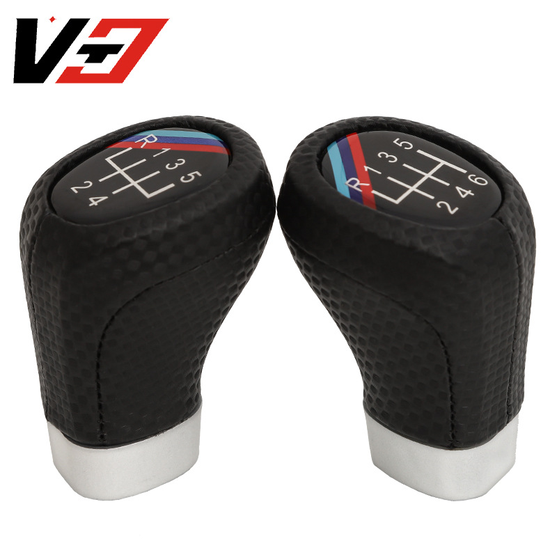 Cross-Border Hot-Selling Bmw Series Gear Shift Knob Carbon Fiber Car Accessories