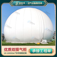 沼气双膜气柜 养殖场造纸厂污水处理厂沼气储气柜 独立双膜气柜