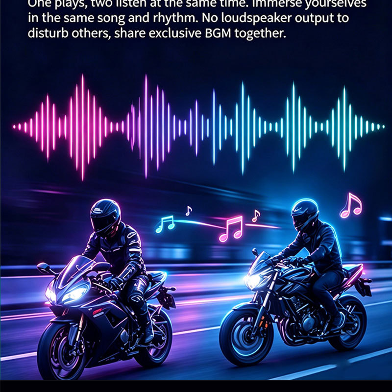 Cross-Border Foreign Trade Helmet Bluetooth Headset, Helmet Bluetooth Intercom Headset, Full-Face Helmet, Half-Face Helmet, Motorcycle Riding Stereo Headset