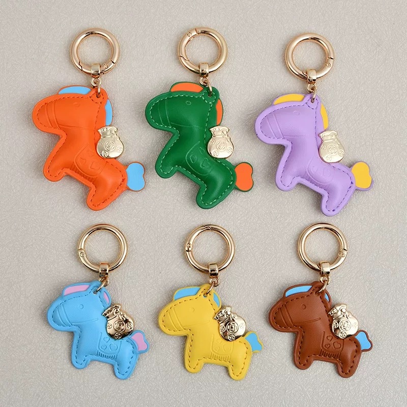 马上有钱钥匙扣挂件创意个性汽车钥匙链圈环男女士书包挂饰小饰品