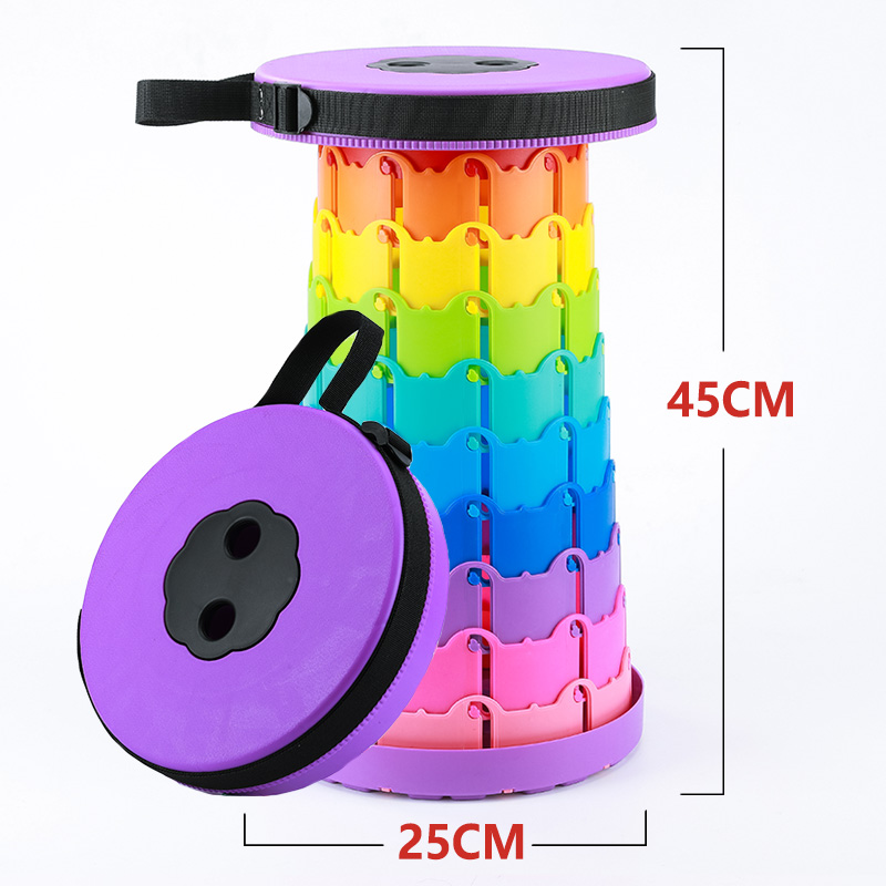 Asiento Maza eléctrico portátil coche eléctrico dibujo niño taburetes telescópicos coche artefacto de plástico cola plegable pequeño