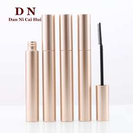 厂家批发现货圆形睫毛管眉毛吹瓶空瓶12ml玫瑰金色空管包材