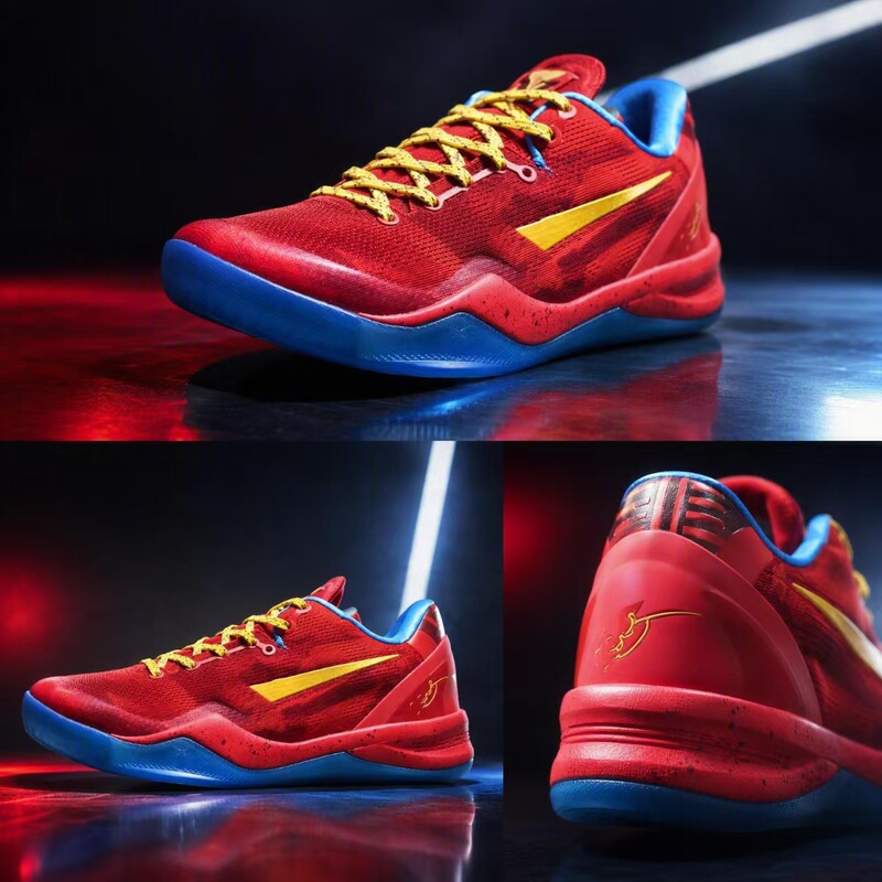 8Th Generation Basketball Shoes, Practical Carbon Plate Air-Cushioned Sneakers, Fashionable, Versatile, Comfortable, Non-Slip, Breathable Sports Shoes for Men and Women 8Th Generation Basketball Shoes, Practical Carbon Plate Air-Cushioned Sneakers, Fashionable, Versatile, Comfortable, Non-Slip, Breathable Sports Shoes for Men and Women