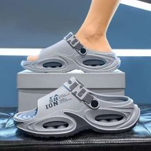 多巴胺男士拖鞋夏季厚底防滑踩屎感大码凉鞋两穿开车运动沙滩凉拖