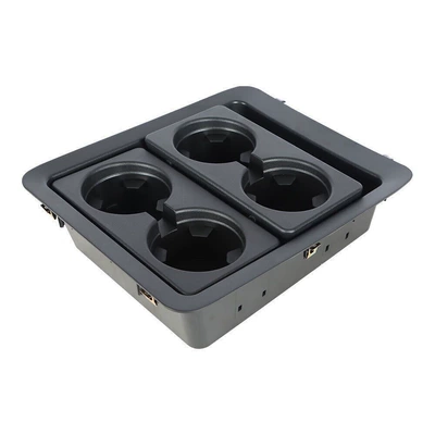Car Dashboard Cup Holder Suitable for Cross-Border Use, Compatible with Chevrolet and Gmc, Front-Mounted Cup Holder Tray with Dual Inner Compartments (Car cup holder/beverage holder) - double-liner-cup-holder