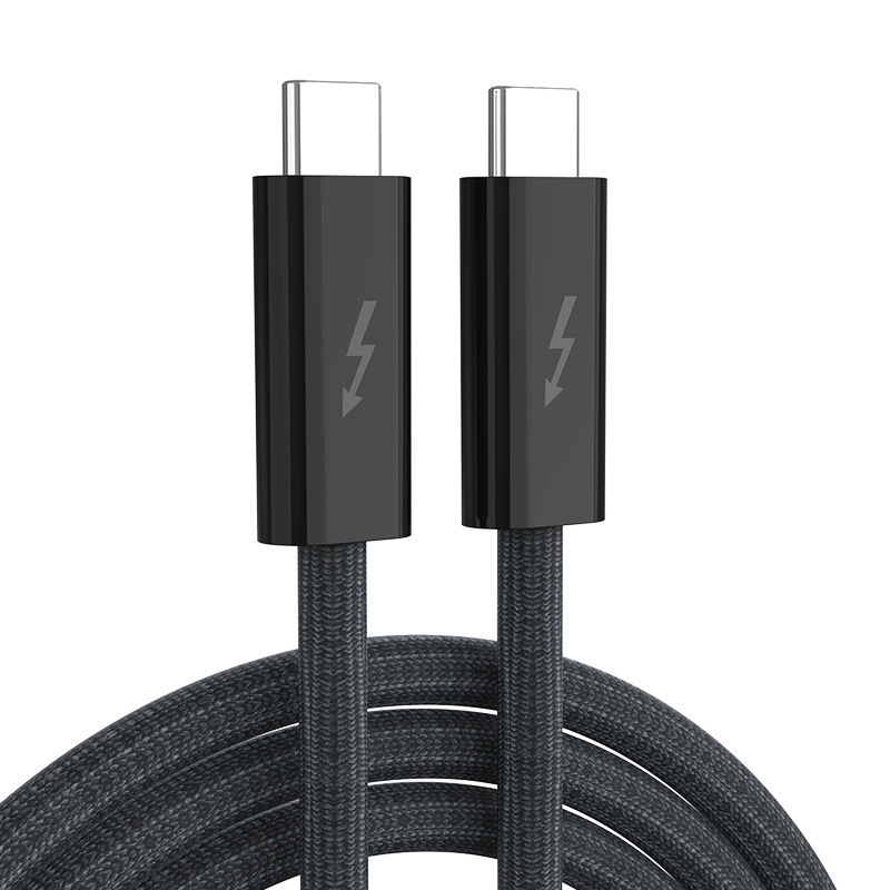 クロスボーダーライデン Type-C4 フル機能データケーブル 8K スクリーン投影 USB4 ビデオ 40Gbps 高速伝送ケーブル|undefined