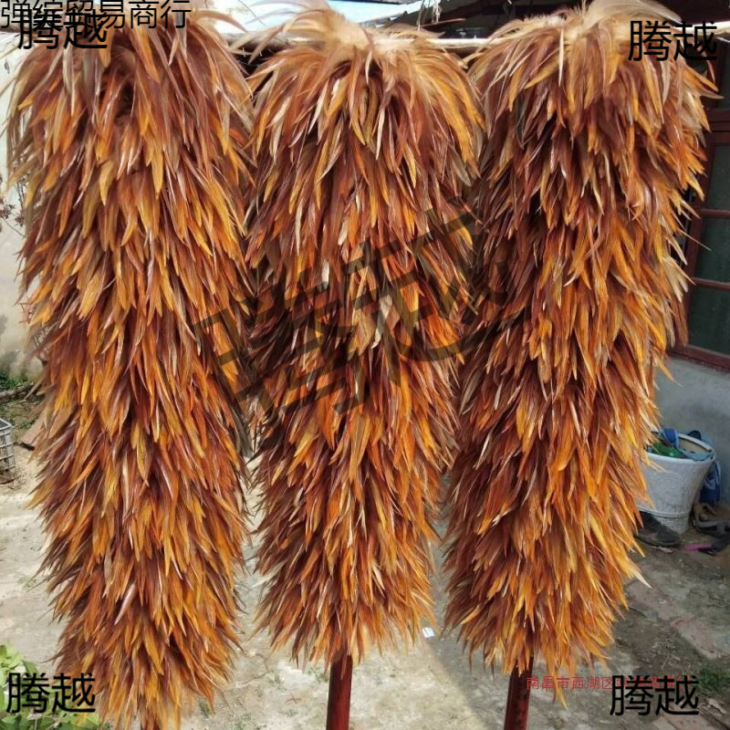 鸡毛掸子真毛加厚纯手工家用汽车用结婚过年除尘扫灰家务老式禅子|undefined