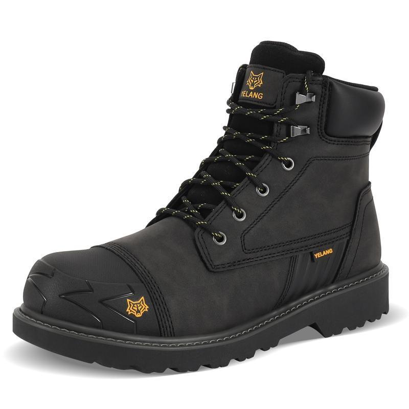 Steel Toe Safety Work Boot for Men Slip Resistant Puncture 6|undefined