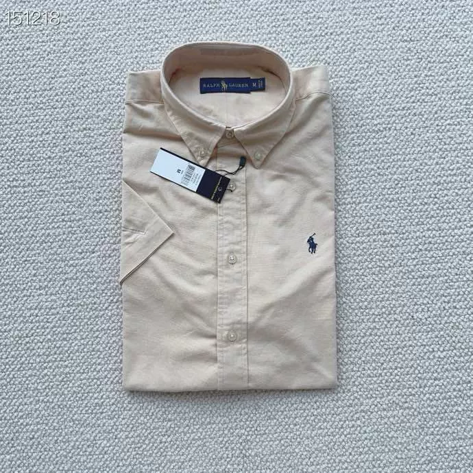 Ralph Lauren, лошадь для отдыха, хлопковая дышащая рубашка для мужчин и женщин, американский стиль, с коротким рукавом