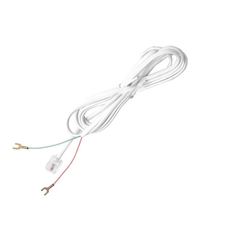Производитель 1,5 м 6P2C телефон прямая линия RJ11 кристалл головка Y-образный узел коробка соединения 2-жильная телефонная линия